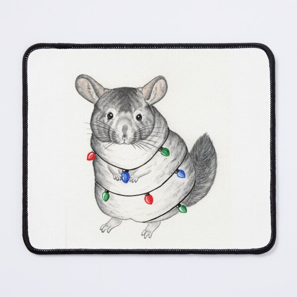 Item preview, Festive Chinchilla designed and sold by WolfySilver.