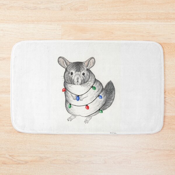 Item preview, Festive Chinchilla designed and sold by WolfySilver.