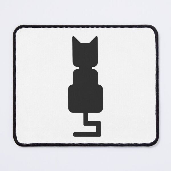 Item preview, Simplified silhouette cat, Lonely cat sitting and watching something designed and sold by Amilaz.