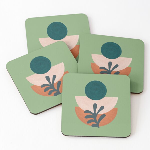 Item preview, Boho Shapes and Leaf designed and sold by zibziby.