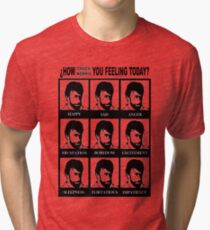 Camiseta de tejido mixto How Chuck Norris you feeling?