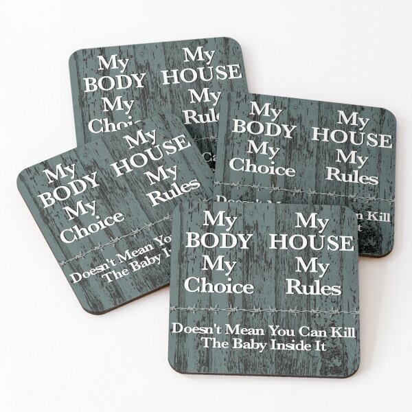 Item preview, Pro-Life - My Body My Choice Doesn't Mean You Can Kill The Baby designed and sold by BlackGrain.