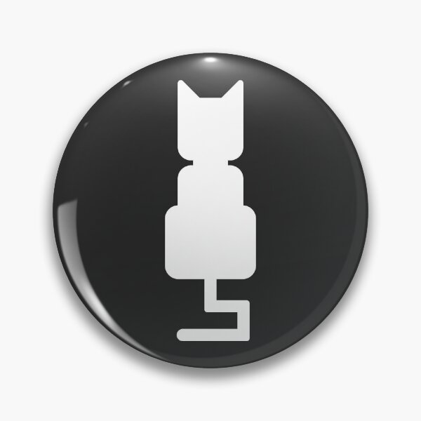 Item preview, Simplified silhouette cat, Lonely cat sitting and watching something designed and sold by Amilaz.