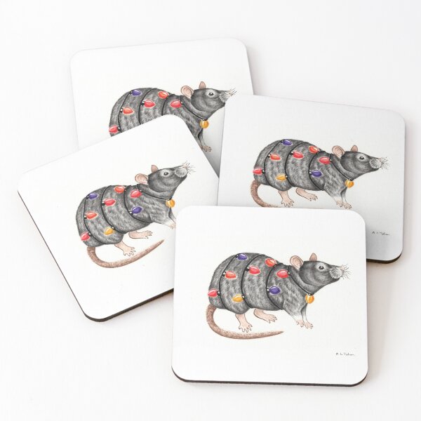 Item preview, Christmas Rat designed and sold by WolfySilver.