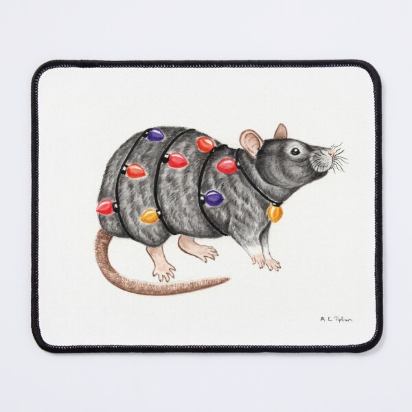 Item preview, Christmas Rat designed and sold by WolfySilver.