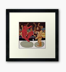 Fight! Framed Print
