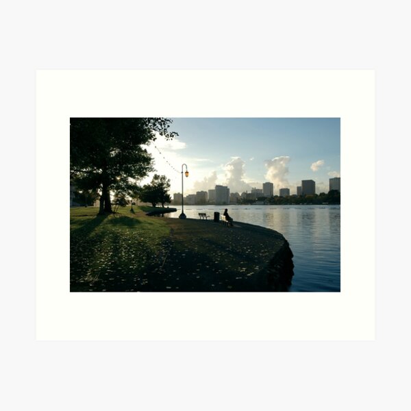Item preview, Time Is At My Side   Lake Merritt, Oakland, California designed and sold by Alice Leon.