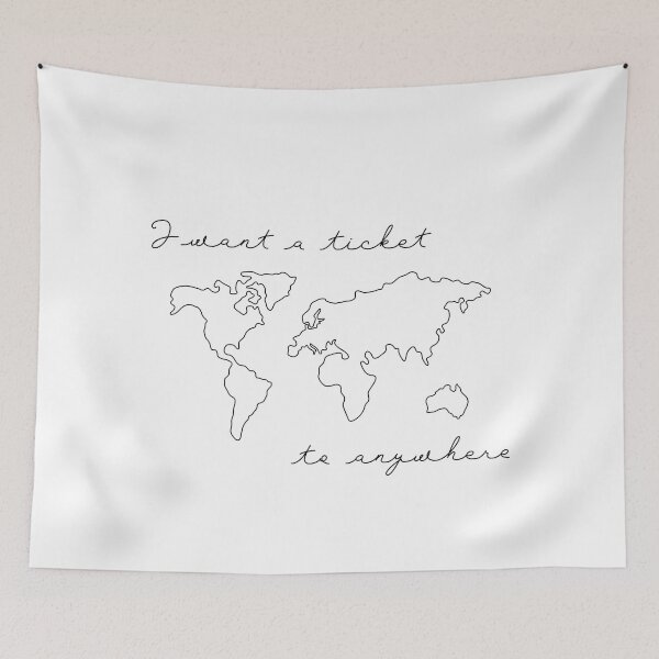 Item preview, I want a ticket to anywhere designed and sold by creative-duo.