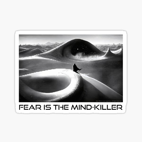 Item preview, Dune - Fear is the mind-killer designed and sold by Innersea.