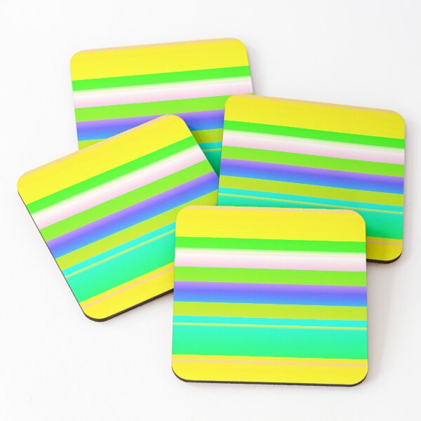 Item preview, yellow green blue colors | bright kidcore colors pattern designed and sold by lausn.