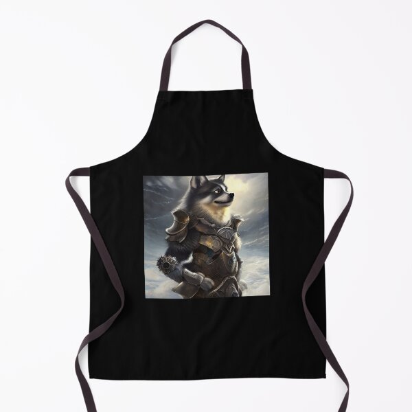 Item preview, AI Generated Art, War Husky/Pomsky designed and sold by RabbitHoleMI.