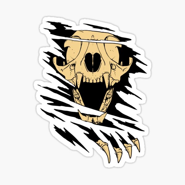 Böse Katze Sticker