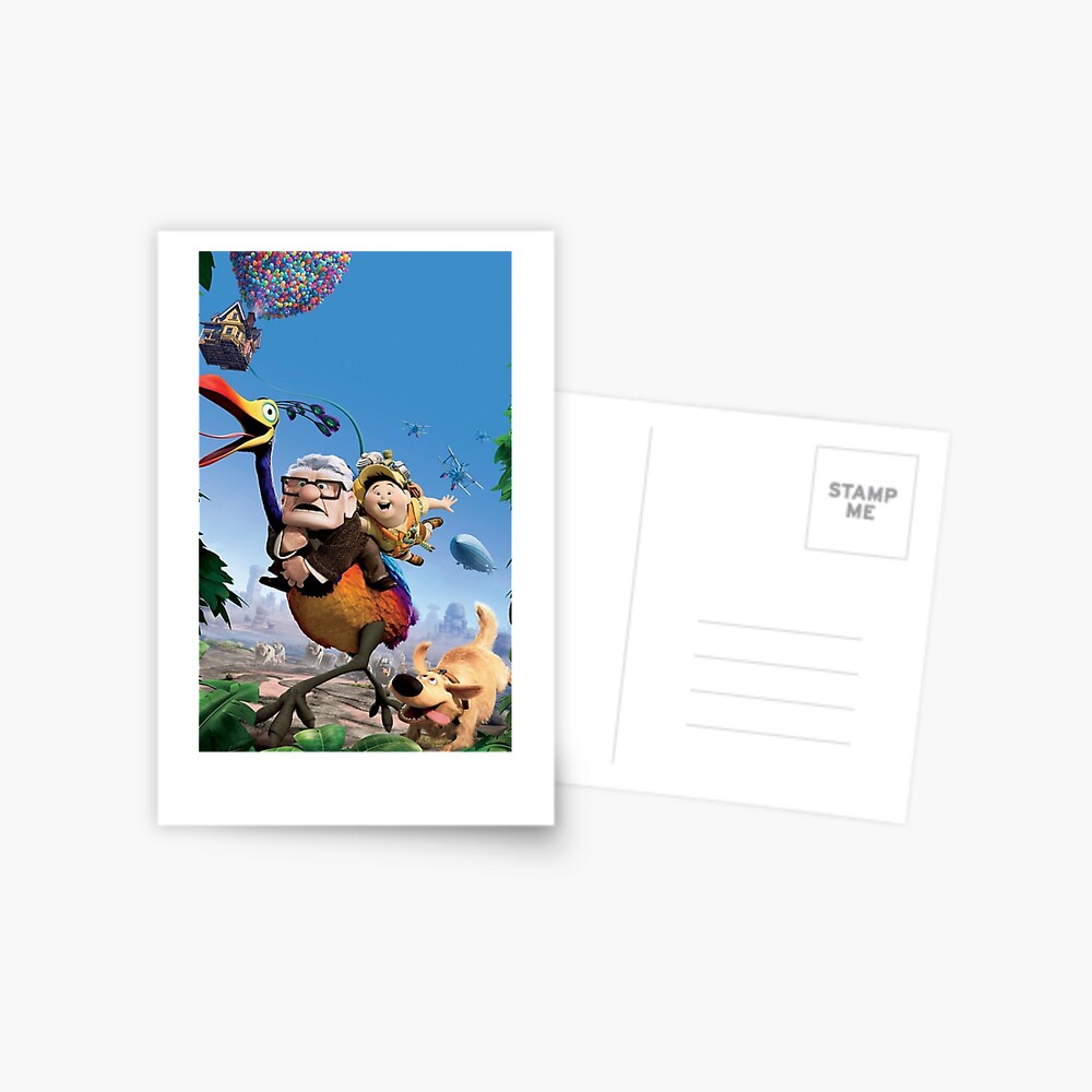 Up Movie Animation Poster Postcard for Sale by camachosteven