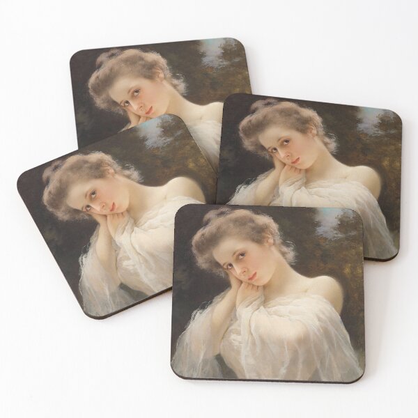 Item preview, The Dreamer | Louis Marie De Schryver | 1930 French Aesthetic Art designed and sold by CJET.