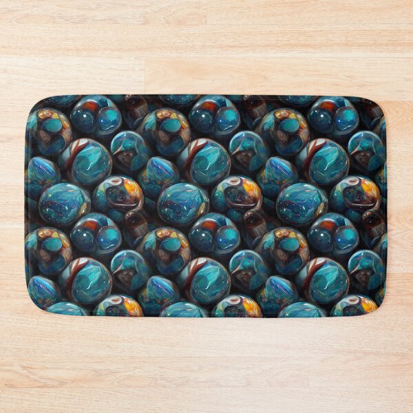 Item preview, Blue marbles - B designed and sold by arabesquets.