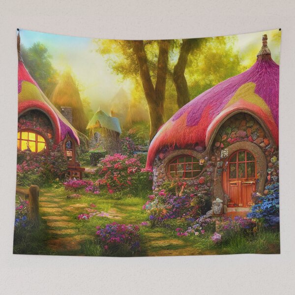 Item preview, Cute Fantasy Cottage designed and sold by ArtManifestor.