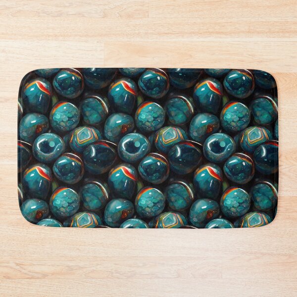 Item preview, Blue marbles - E designed and sold by arabesquets.