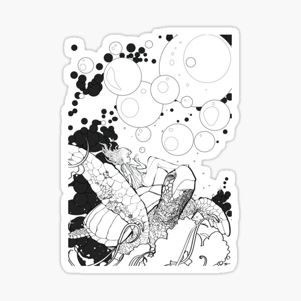 Bubble Princess Sticker