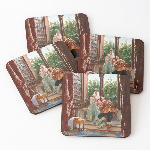 Item preview, A Serenade | Alfonso Savini | 1905 Wholesome Love Art designed and sold by CJET.