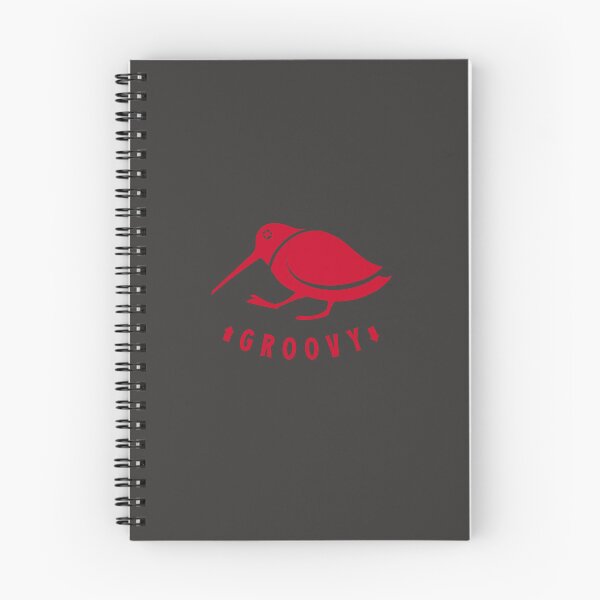 Item preview, Funny Woodcock got the groove. Minimal art of a vibing bird, red ink designed and sold by martodesign.