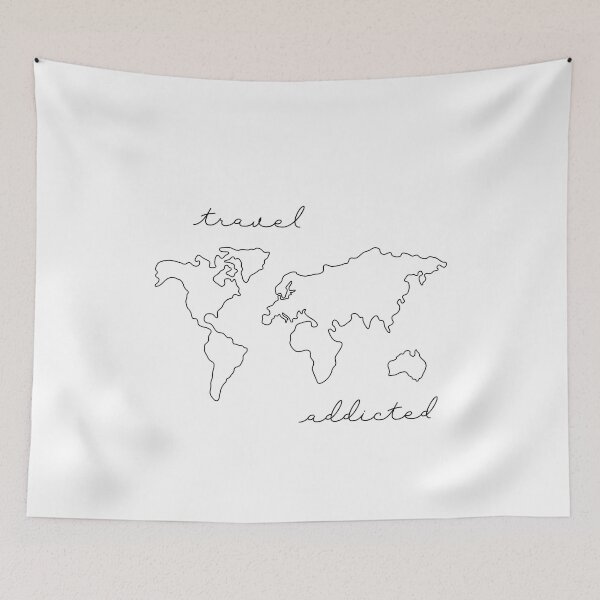 Item preview, travel addicted designed and sold by creative-duo.