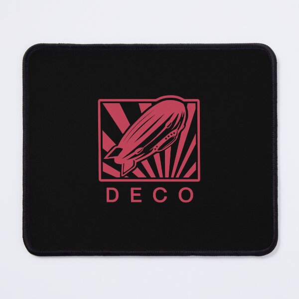 Item preview, Copy of Art Deco Style zeppelin. Minimal, stylized design, red ink designed and sold by martodesign.