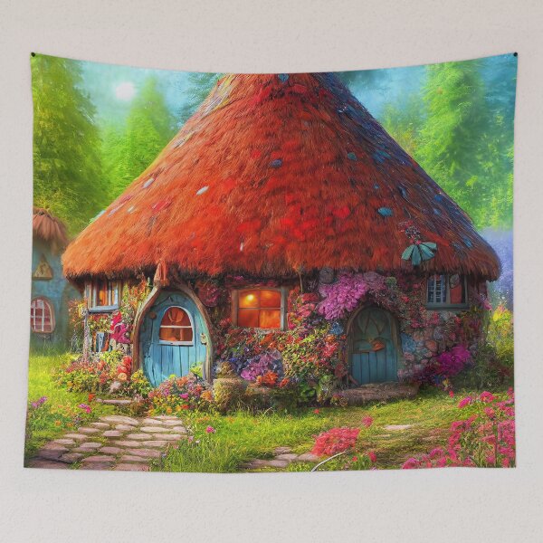 Item preview, Cute Fantasy Cottage designed and sold by ArtManifestor.
