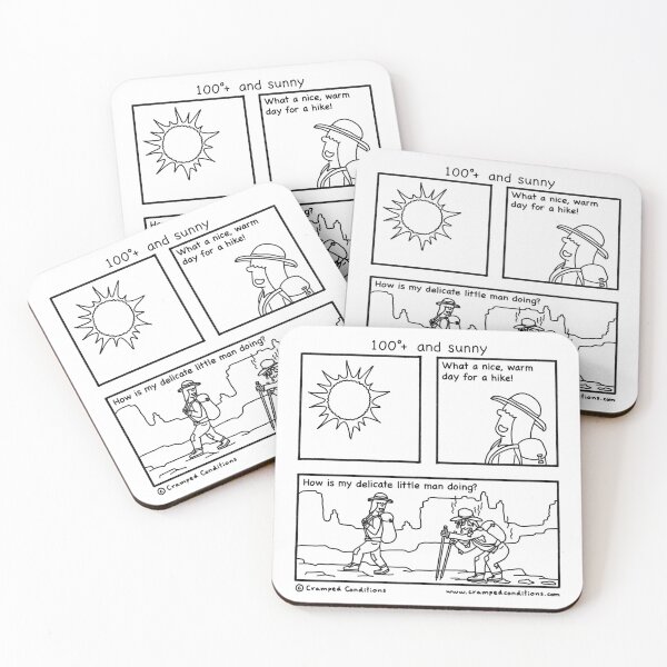 Item preview, 100°+ and sunny designed and sold by Cramped Conditions.