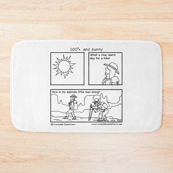 Item preview, 100°+ and sunny designed and sold by Cramped Conditions.