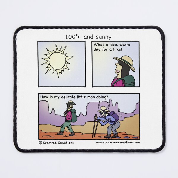 Item preview, Copy of 100°+ and sunny designed and sold by Cramped Conditions.