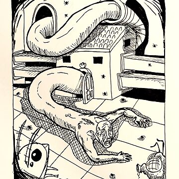Artwork thumbnail, Loophole Man Worm by spiridonna