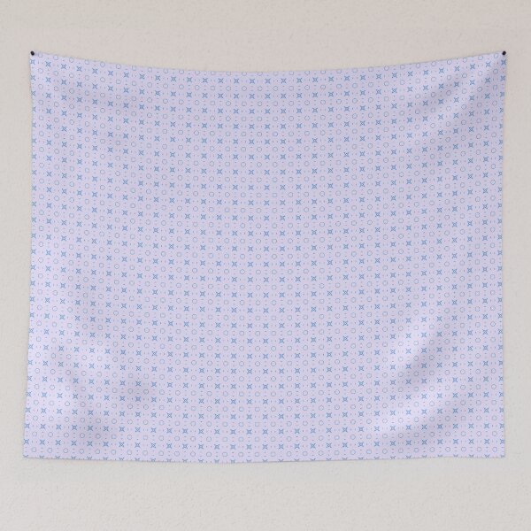 Aperçu de l'œuvre Mini Blue sur Blue Stars et fléchettes créée et vendue par Mindi Maxine.