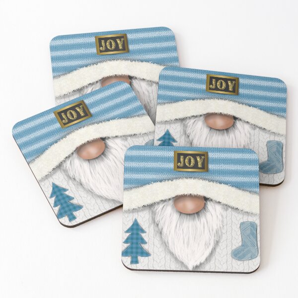 Item preview, Cute Christmas-  sweater gnome blue and white designed and sold by Inktown.