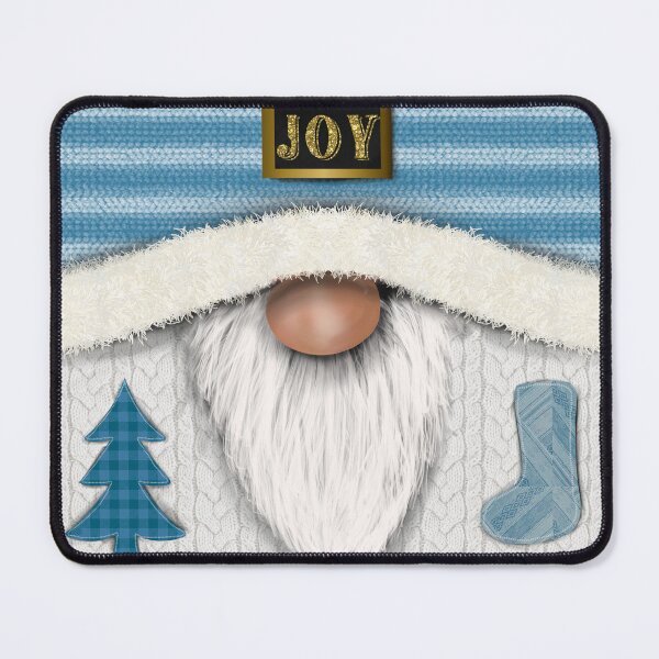 Item preview, Cute Christmas- sweater gnome blue and white designed and sold by Inktown.