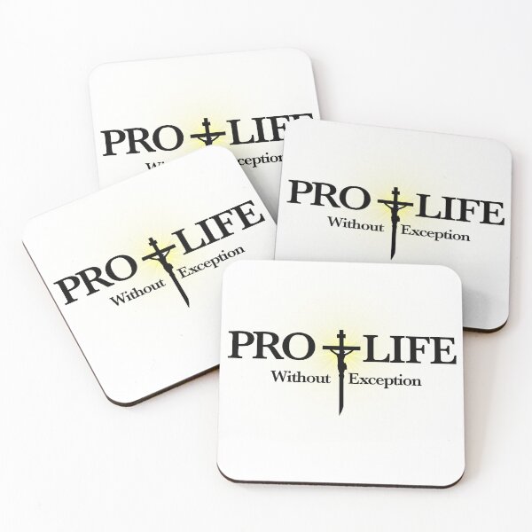 Item preview, PRO LIFE WITHOUT EXCEPTION designed and sold by BlackGrain.
