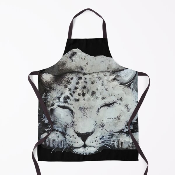Item preview, Snoozing Snow Leopard designed and sold by Amanda Richmond.