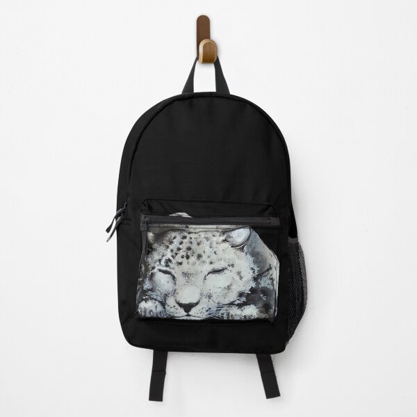 Item preview, Snoozing Snow Leopard designed and sold by Amanda Richmond.