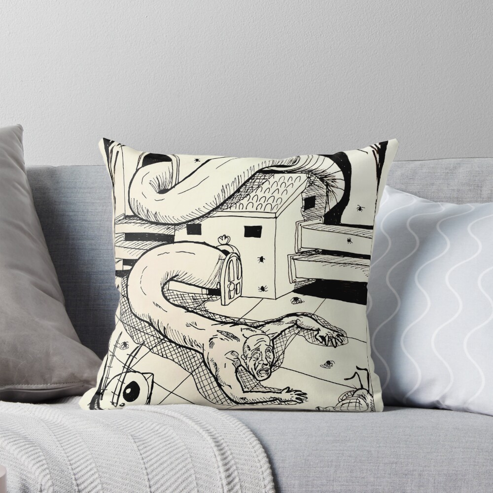 Item preview, Throw Pillow designed and sold by spiridonna.