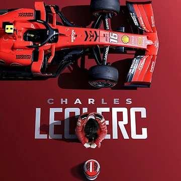 Artwork thumbnail, Charles Leclerc by Rflectionart