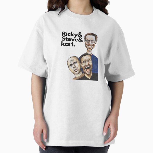 Item preview, Ricky&Steve&Karl - My illustration/caricatures of Ricky Gervais, Stephen Merchant, Karl Pilkington designed and sold by smadge.