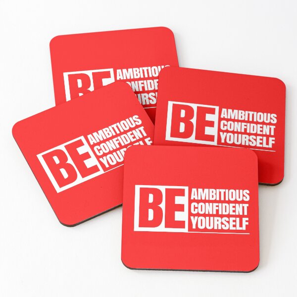 Item preview, Be Ambitious, Confident and Be Yourself  designed and sold by ILLYGENIX STUDIO.