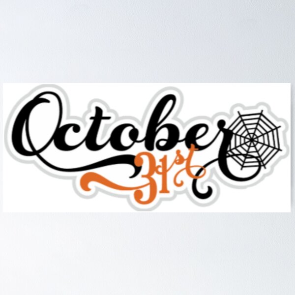 Item preview, October 31st Halloween design  designed and sold by sreckov-desig.