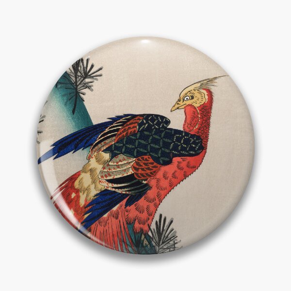 Item preview, Pheasant and Small Pine designed and sold by Maeki54.