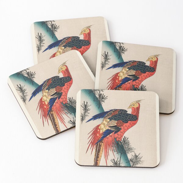Item preview, Pheasant and Small Pine designed and sold by Maeki54.