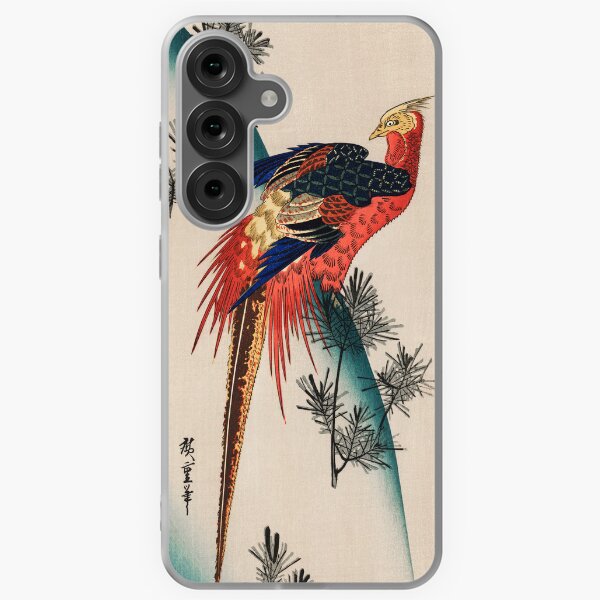 Item preview, Pheasant and Small Pine designed and sold by Maeki54.