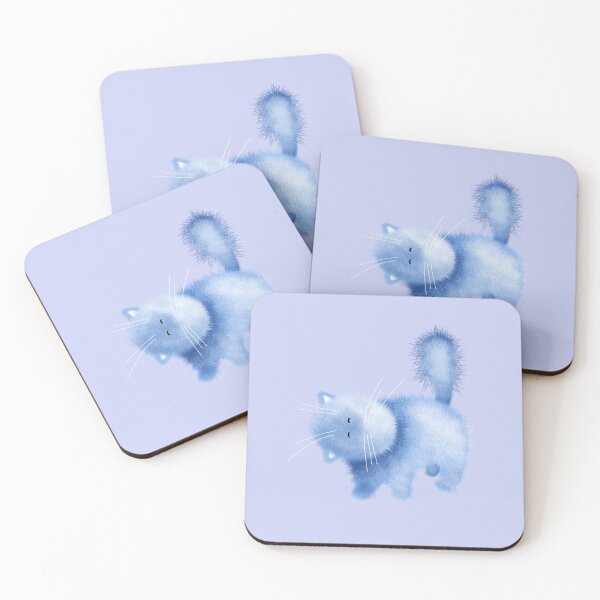 Item preview, Lovable Fluffy Blue Cat designed and sold by visitors2leads.