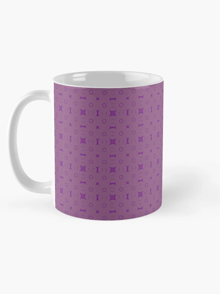 Thumbnail 5 of 6, Coffee Mug, Mini Deep Purple Raspberry designed and sold by Mindi Maxine.