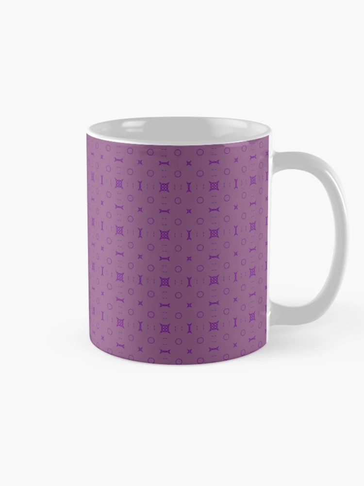 Thumbnail 3 of 6, Coffee Mug, Mini Deep Purple Raspberry designed and sold by Mindi Maxine.