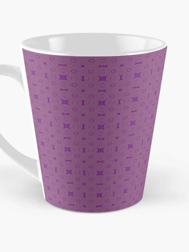 Thumbnail 3 of 4, Coffee Mug, Mini Deep Purple Raspberry designed and sold by Mindi Maxine.