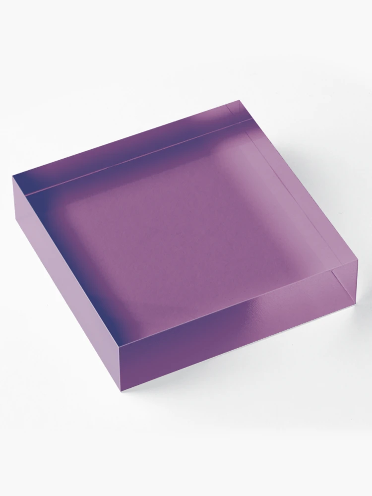 Thumbnail 4 of 5, Acrylic Block, Deep Purple Raspberry designed and sold by Mindi Maxine.